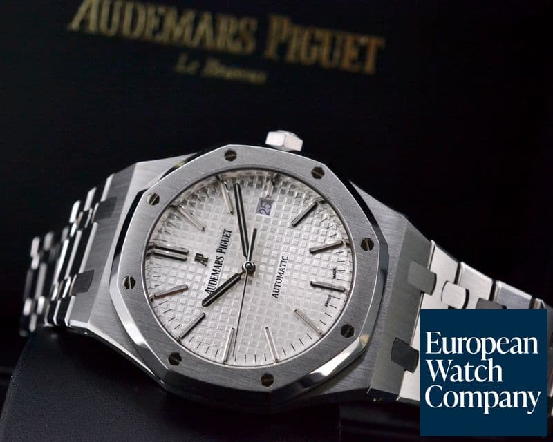 Image of Audemars Piguet Royal Oak White Dial SS / SS 