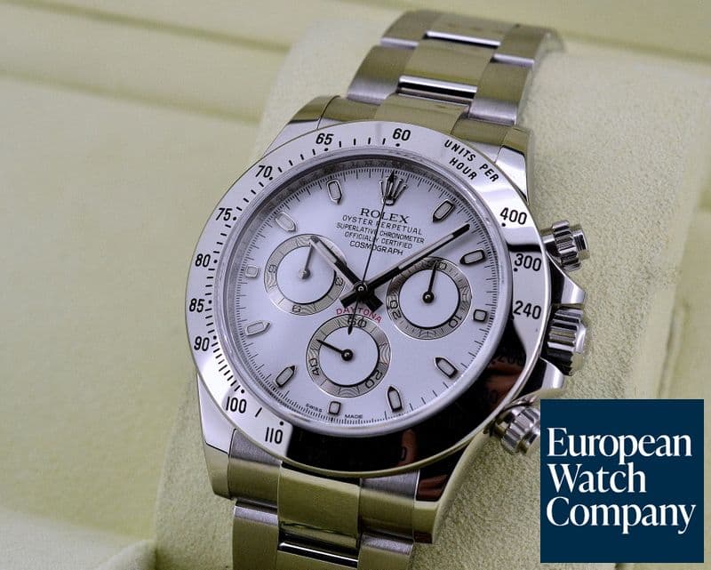 Image of Rolex Daytona SS White Dial