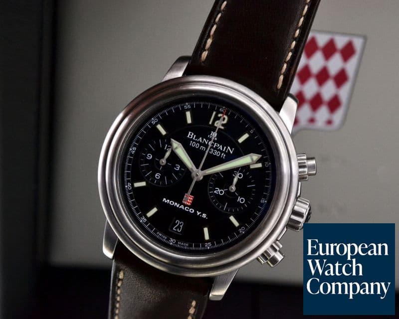 Image of Blancpain Leman Flyback Chronograph Monaco Yacht Show SS