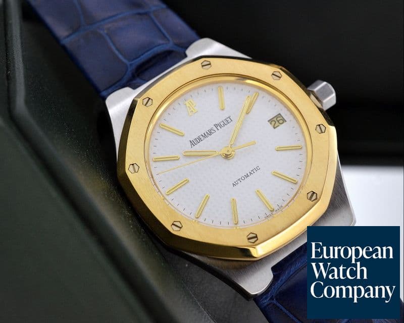 Image of Audemars Piguet Royal Oak Cuir Automatic 18K Yellow Gold / SS 