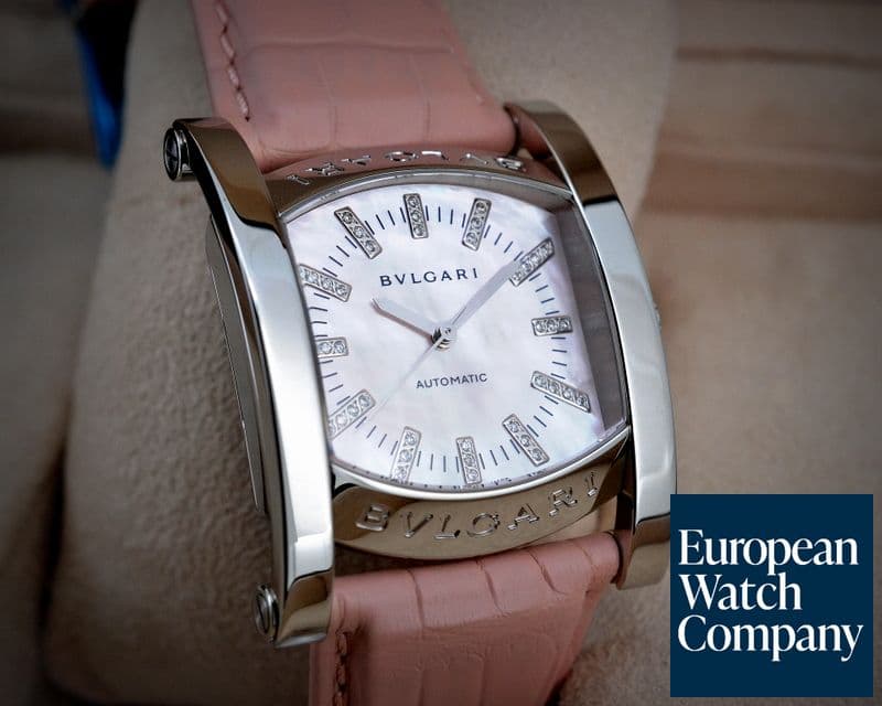 Image of Bulgari Assioma Ladies Pink Dial SS / Strap