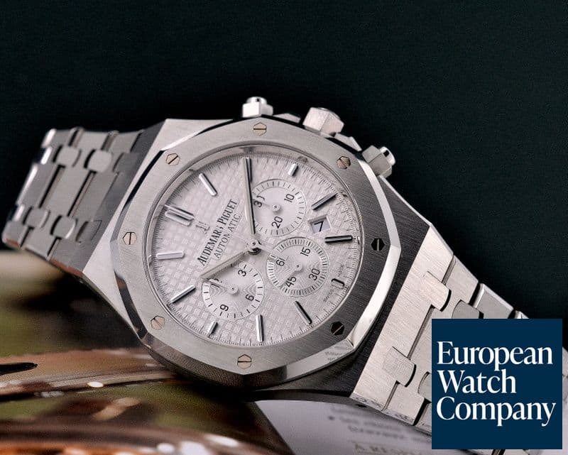 Image of Audemars Piguet Royal Oak Chronograph Silver Dial SS / SS 41MM