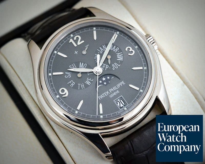 Image of Patek Philippe Annual Calendar 18K White Gold Gray Dial 