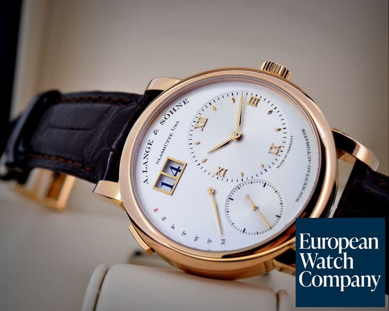 Image of A. Lange and Sohne Lange 1 Daymatic 18K Rose Gold 