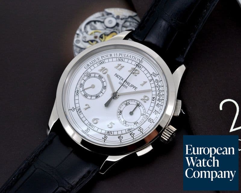Image of Patek Philippe Chronograph 18K White Gold 