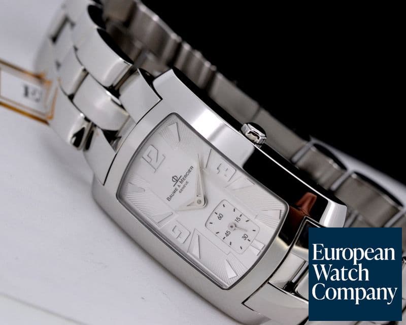 Image of Baume & Mercier Hampton Silver Dial Quarz SS / SS