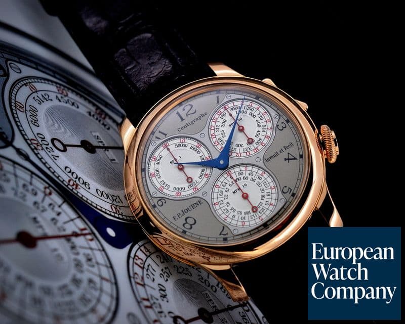 Image of F. P. Journe Centigraphe Souverain 18K Rose Gold / Rose Dial 