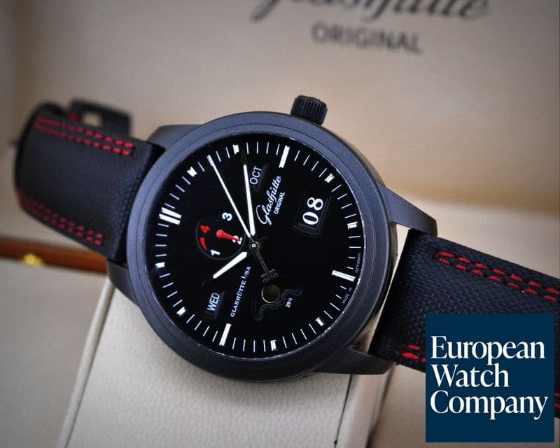 Image of Glashutte Original Senator Perpetual Calendar Black Ceramic 