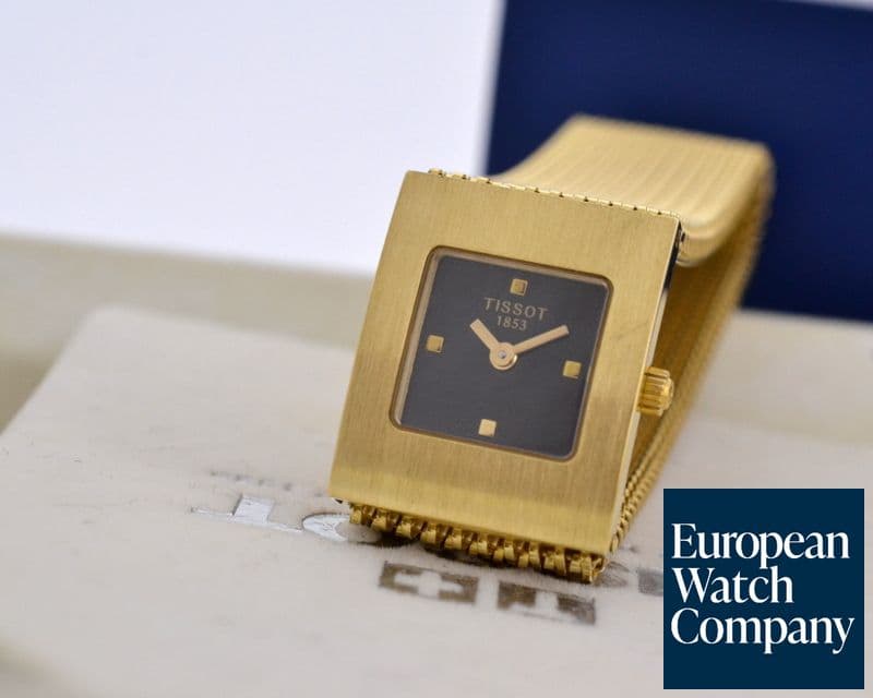 Image of Tissot Bellflower Ladies 18K Yellow Gold