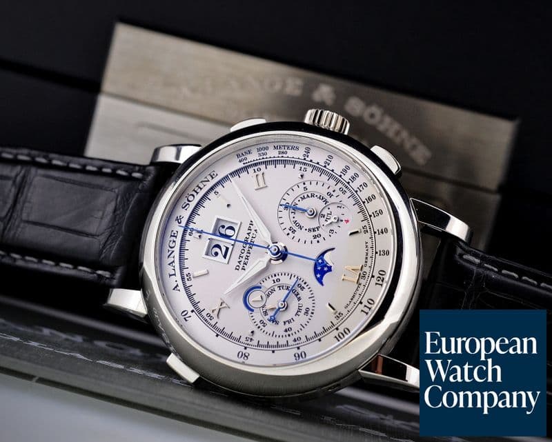 Image of A. Lange and Sohne Datograph Perpetual Calendar Chronograph Platinum 