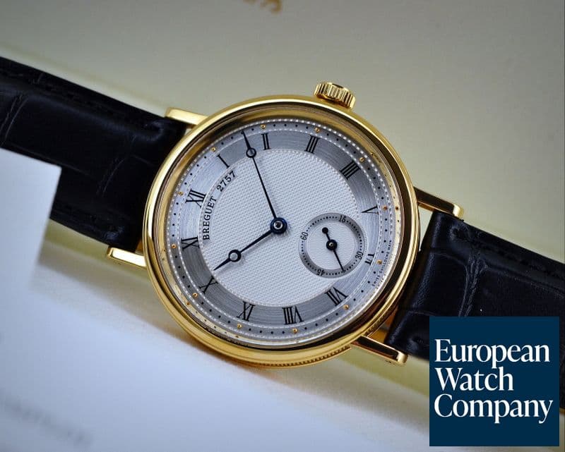 Image of Breguet Classic Manual Wind Power Reserve 18K Yellow Gold