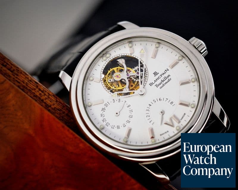 Image of Blancpain Leman Tourbillon SS Automatic