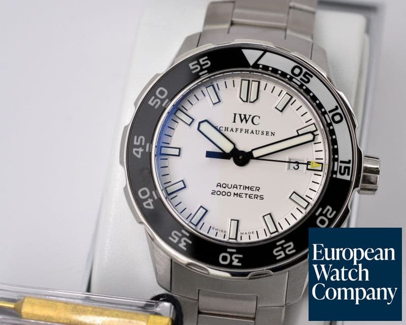 Image of IWC Aquatimer Automatic 2000 White Dial SS / SS 