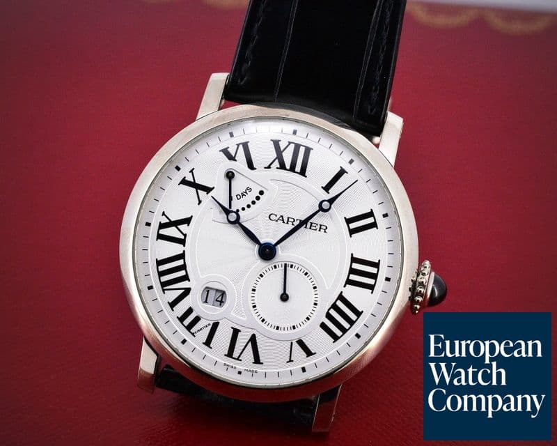 Image of Cartier Rotonde Power Reserve 18K White Gold 
