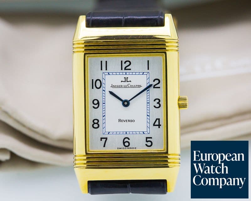 Image of Jaeger LeCoultre Reverso Classique Manual Wind 18K Yellow Gold / Deployant
