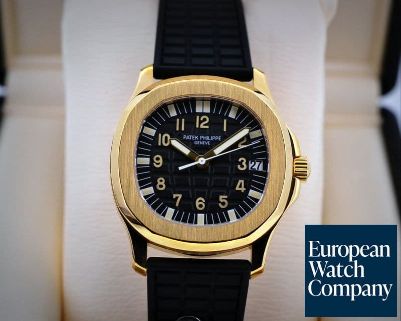 Image of Patek Philippe Aquanaut 18K Yellow Gold / Rubber