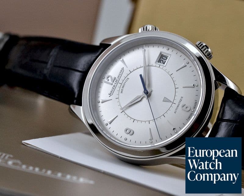 Image of Jaeger LeCoultre Master Memovox SS Silver Dial 
