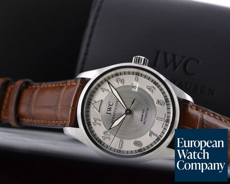 Image of IWC Mark XVI Spitfire SS Silver Dial
