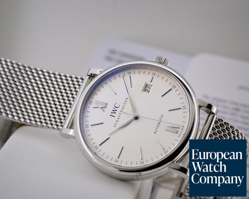 Image of IWC Portofino Automatic SS / SS Silver Dial 