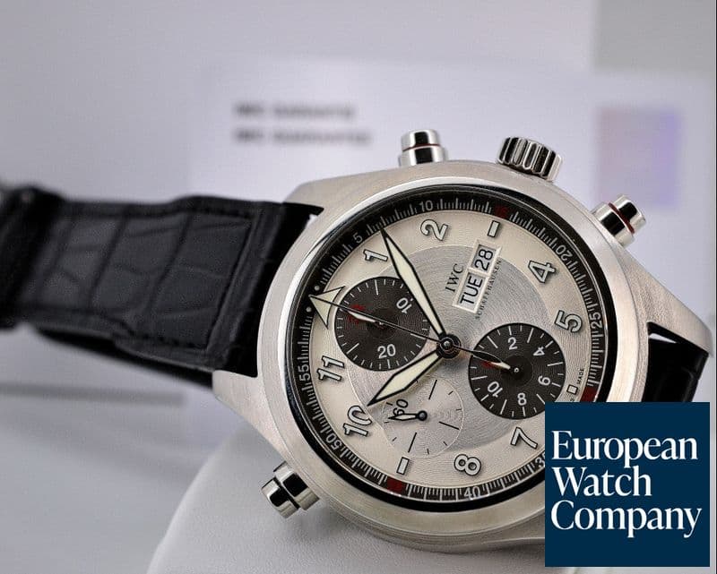 Image of IWC Spitfire Double Chronograph SS / Panda Dial 