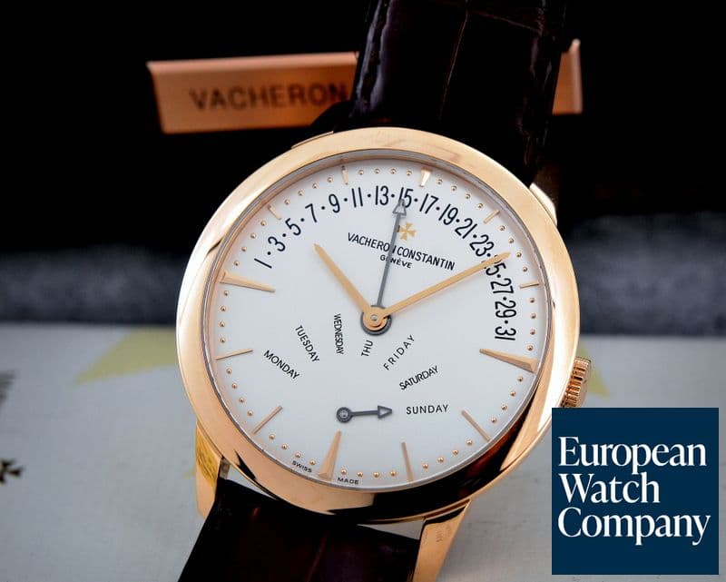 Image of Vacheron Constantin Patrimony Bi Retrograde Day & Date 18K Rose Gold