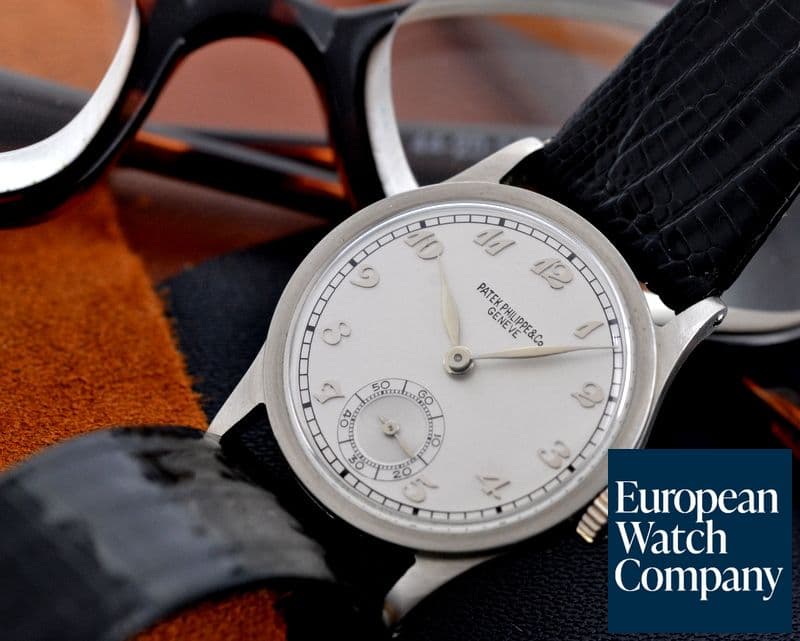 Image of Patek Philippe Calatrava 96 Stainless Steel Breguet Numerals