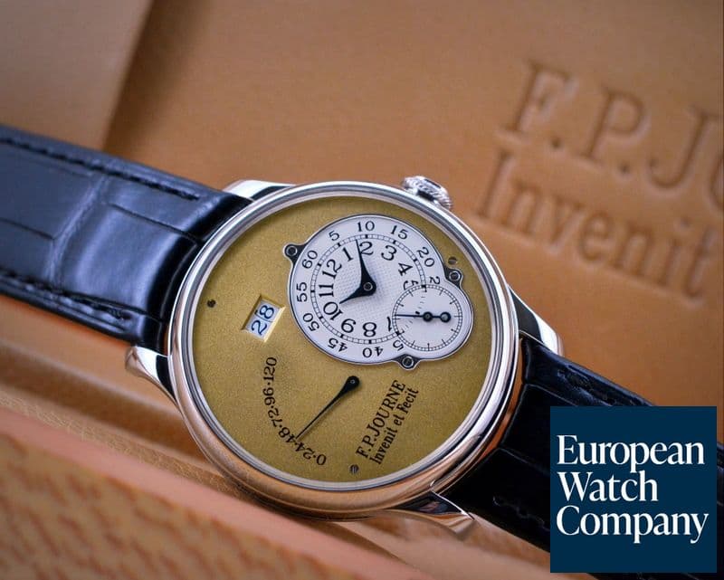 Image of F. P. Journe Octa Reserve De Marche
Platinum Salmon Dial 38MM