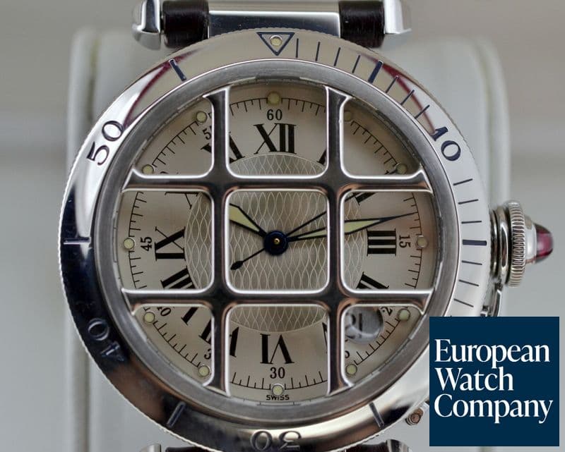 Image of Cartier Pasha Automatic Silver Dial SS Limited