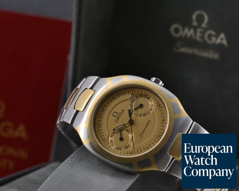 Image of Omega Seamaster Polaris Day-Date Quartz 18K / Titanium