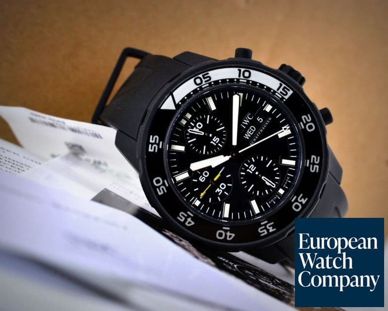 Image of IWC Aquatimer Galapagos Chronograph SS / Rubber 