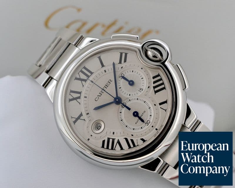 Image of Cartier Ballon Bleu Chronograph SS / SS