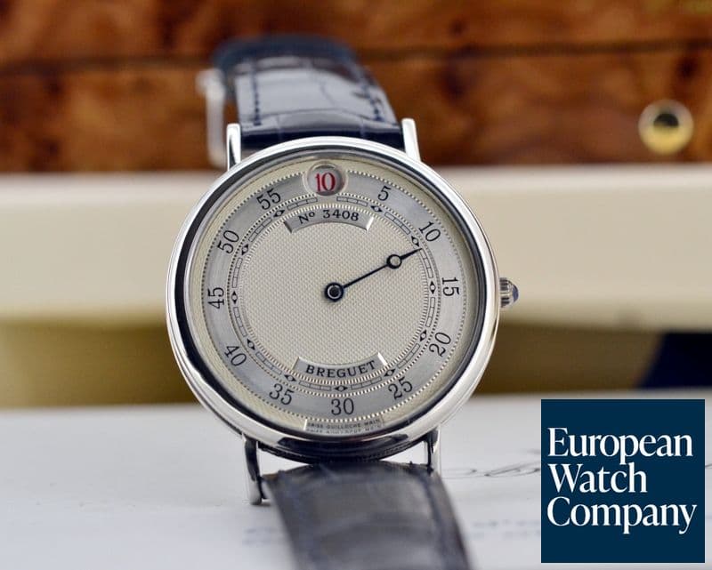 Image of Breguet Jump Hour "Heures Sautantes" Platinum Guilloche Limited