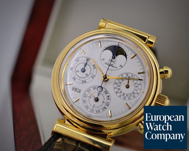 Image of IWC Da Vinci Perpetual Calendar Chronograph 18K Yellow Gold