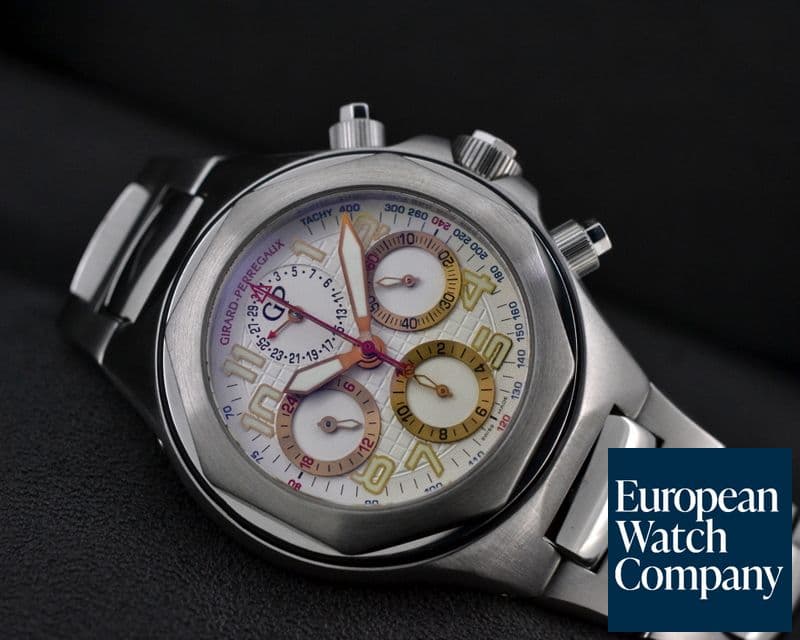 Image of Girard Perregaux Laureato EVO 3 White Dial SS / SS

