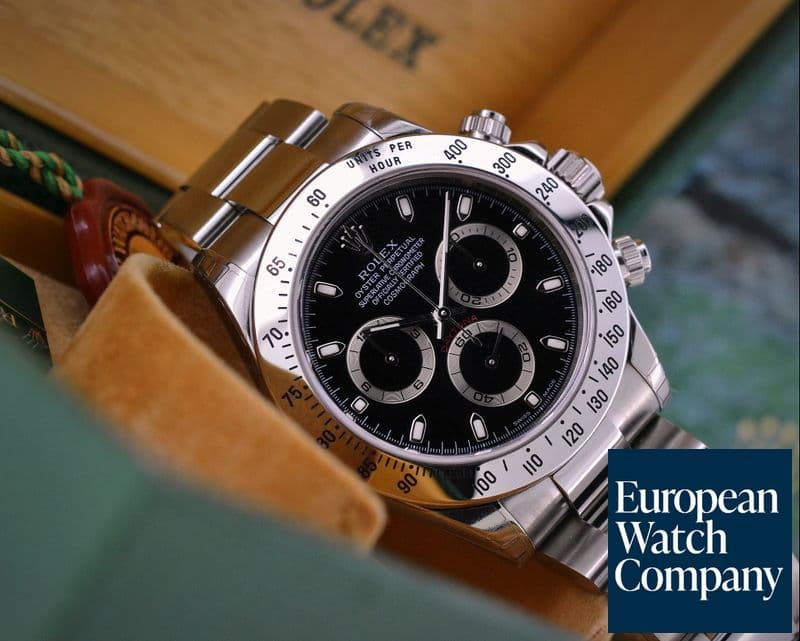 Image of Rolex Daytona SS Black Dial 