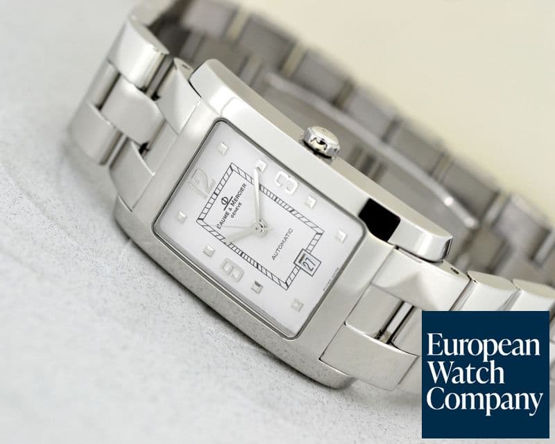 Image of Baume & Mercier Hampton White Dial automatic SS/SS