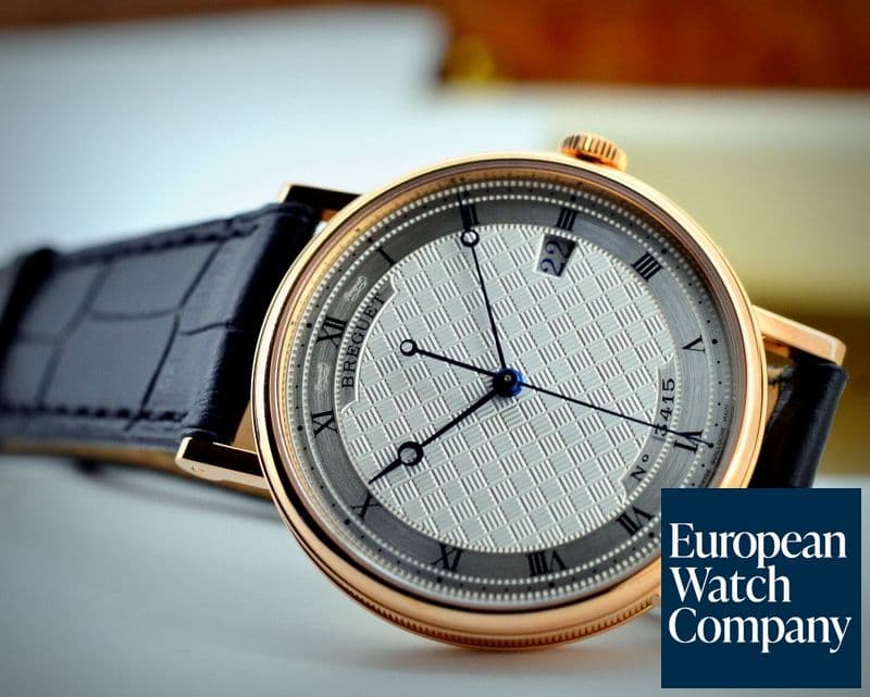 Image of Breguet Classique Guilloche Dial 18K Rose Gold