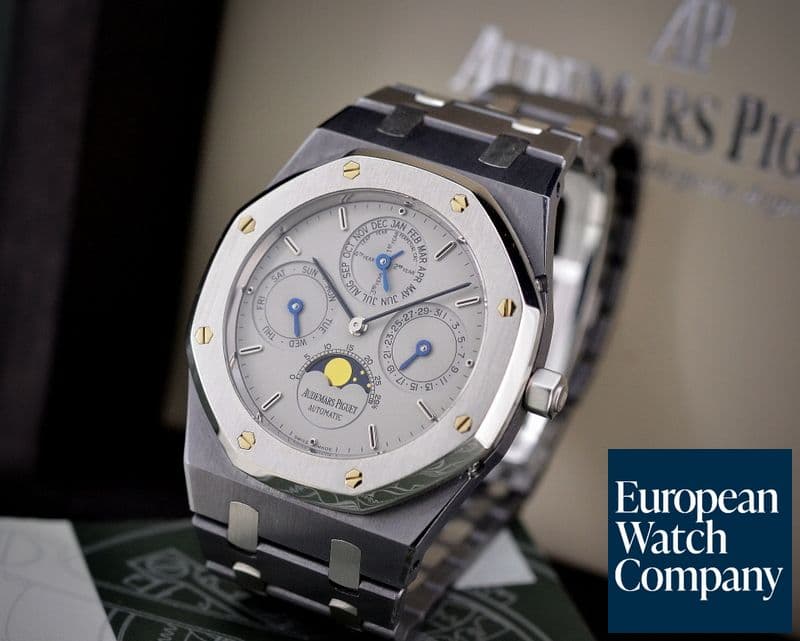 Image of Audemars Piguet Royal Oak Quantime Perpetual Calendar 
Platinum / Tantalum

