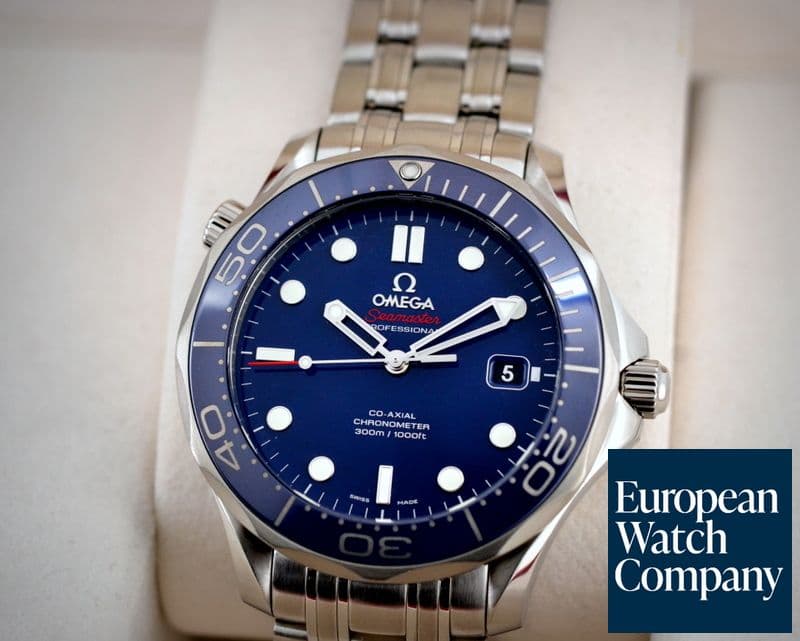 Image of Omega Seamaster Professional Blue Dial Co-Axial SS / SS 