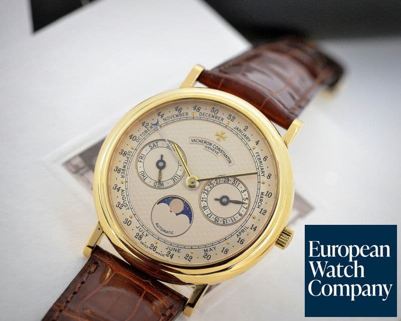 Image of Vacheron Constantin Complete Calendar Moonphase 18K Yellow Gold