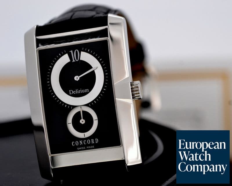 Image of Concord Delirium 18K White Manual Wind