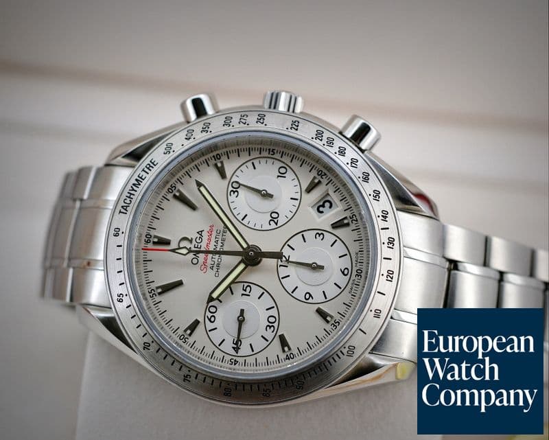 Image of Omega Speedmaster Chronograph Silver Dial SS