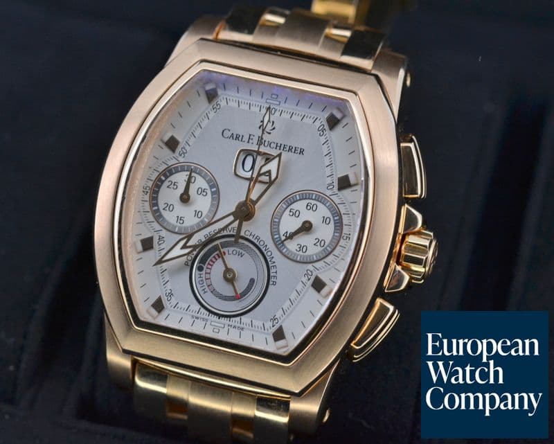 Image of Carl. F Bucherer Patravi T Graph 18K Rose Gold / Rose Gold Bracelet 