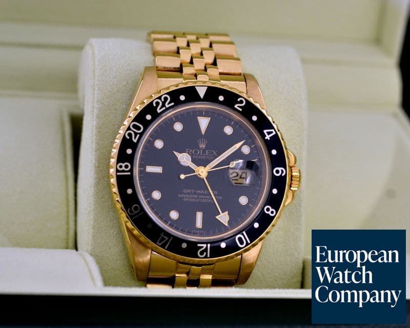 Image of Rolex GMT Master II 18K Yellow Gold / Bracelet