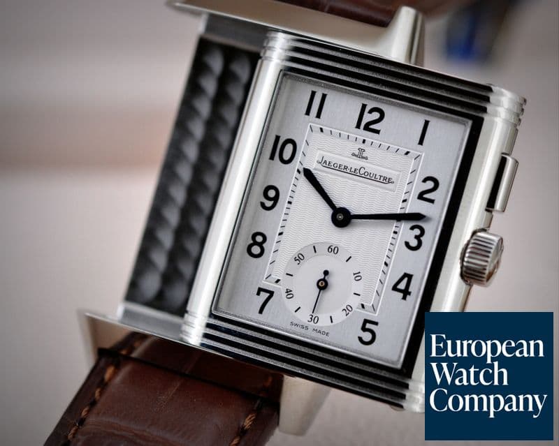 Image of Jaeger LeCoultre Reverso Duo Night / Day Manual Wind SS 
