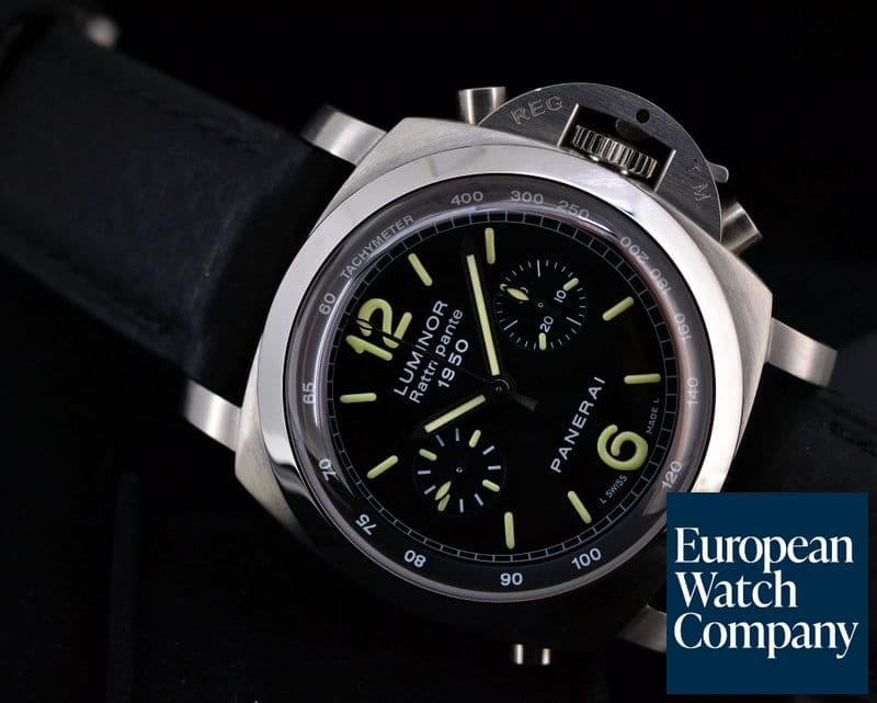 Image of Panerai Luminor 1950 Chronograph Rattrapante SS