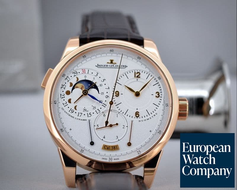 Image of Jaeger LeCoultre Duometre a Quantieme Lunaire 18K Rose Gold 