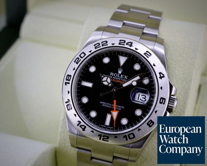 Image of Rolex Explorer II Black Dial 