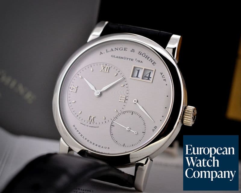 Image of A. Lange and Sohne Lange 1 Platinum "STEALTH" Silver Dial