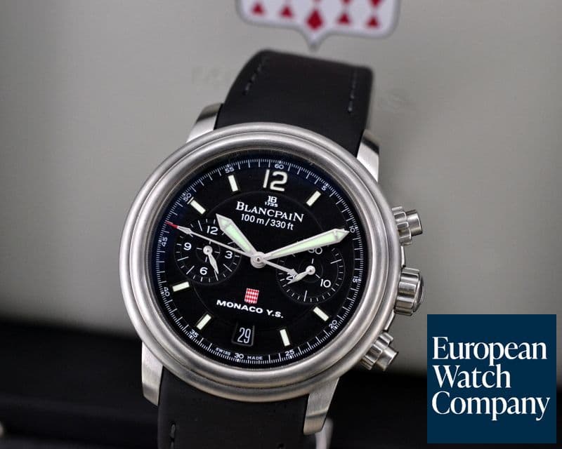 Image of Blancpain Leman Flyback Chronograph Monaco Yacht Show SS